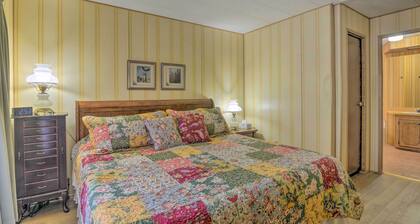 Hatch Retreat w/ Deck, Grill & Creek Access!