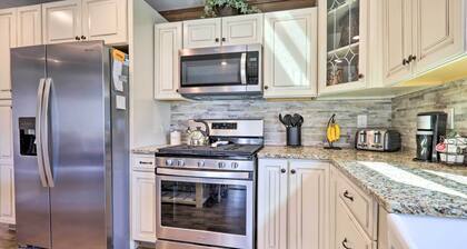 Quaint Creekside Cottage w/ Porch & Backyard!