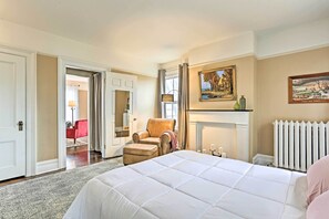 Lägenhet (1 Bedroom) | 1 sovrum, strykjärn/strykbräda och sängkläder