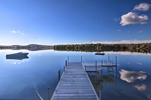 House (2 Bedrooms) | Front of property - Lakefront Home With Deck, Dock, & Water Access! (Liberty)