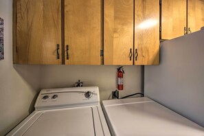 House (2 Bedrooms) | Interior - Lakefront Home With Deck, Dock, & Water Access! (Liberty)