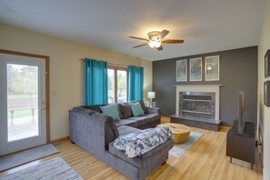 House (4 Bedrooms) | Interior - Coloma Escape w/ Fire Pit < 1 Mi to Lake! (Coloma)