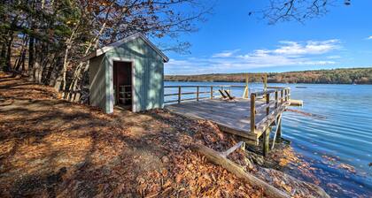 Riverfront Coastal Escape With Deep Water Dock!