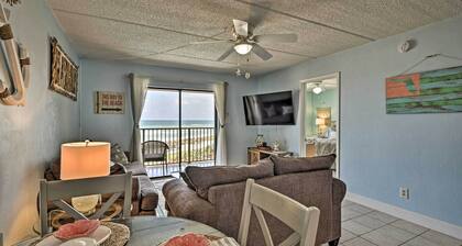 Oceanfront Ormond Beach Getaway w/ Balcony!