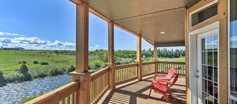 Riffle Ranch - Riverfront With Grand Teton Views!