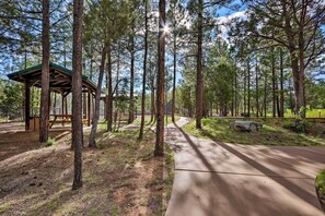 House (3 Bedrooms) | Interior - Golf Course & Lake Views: Luxe Show Low Cabin (Show Low)