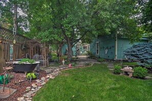 Property grounds - Charming Loveland Home w/ Yard, Walk to Dtwn! (Loveland)