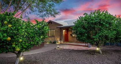 Sun-lit Phoenix Gem: Backyard Entertainment Patio!