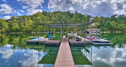Caryville Home w/ Private Dock & Norris Lake Views