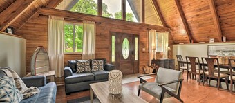 A-frame Cabin w/ Hot Tub, Walk to Kentucky Lake!