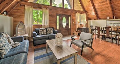 A-frame Cabin w/ Hot Tub, Walk to Kentucky Lake!
