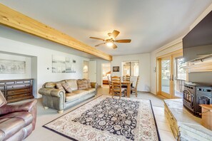 House (5 Bedrooms) | Interior - Sauna, Deck & Fire Pit: 'rocking Horse Ranch' (Payson)