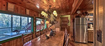 Spacious Waterfront Retreat w/ Dock & Hot Tub