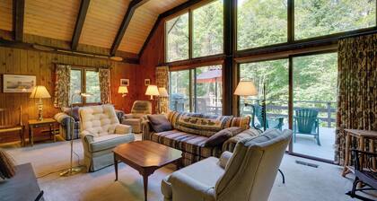 Thirteenth Lake Chalet w/ Deck, Walk to Water!