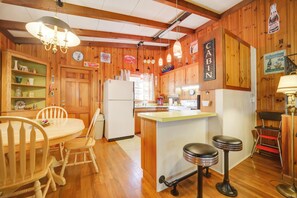 Interior - 'the Red Loft' Candler Cottage Near Hiking Trails! (Candler)