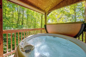 Interior - Secluded Nantahala 'gone Hunting' Cabin w/ Hot Tub (Bryson City)