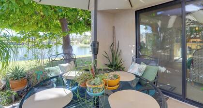 Mtn-view Rancho Mirage Condo w/ Lakefront Patio