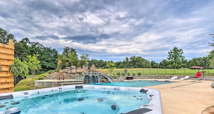 Charles Town Home w/ Private Pool & Hot Tub