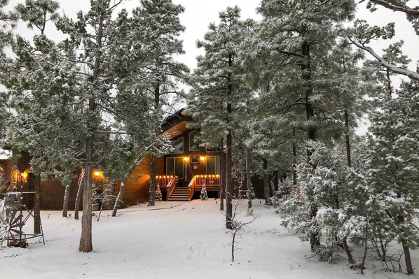 Interior - Hot Tub & Ponderosa Views! Luxe Cabin in Lakeside (Lakeside)