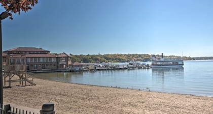 Luxe Lake Geneva Retreat in Downtown!