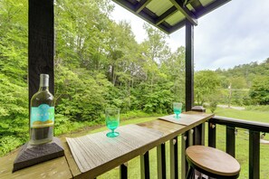 House (2 Bedrooms) | Interior - Hill Side: Cosby 'cozy Cove' Cabin w/ Deck (Cosby)