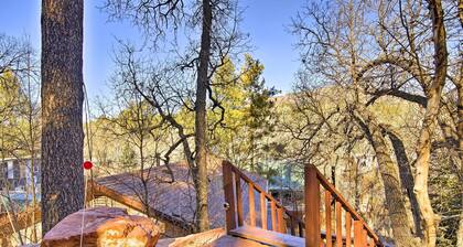 Patio, Grill + Mogollon Rim Views: Payson Cabin
