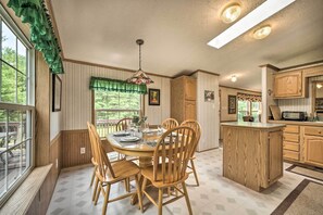 House (3 Bedrooms) | Interior - Deck, Fire Pit & Yard: Mountain Escape! (Benezette)