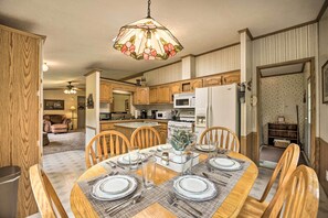 House (3 Bedrooms) | Interior - Deck, Fire Pit & Yard: Mountain Escape! (Benezette)