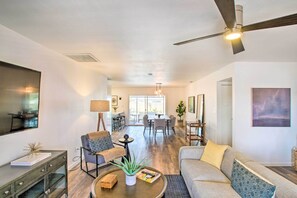 House (4 Bedrooms) | Interior - Fire Pit, Heated Pool: Central Tempe Escape! (Tempe)