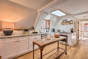 House (2 Bedrooms) | Interior - Deck & Forest Views: Munds Park A-frame Cabin (Munds Park)