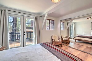 House (2 Bedrooms) | Interior - Deck & Forest Views: Munds Park A-frame Cabin (Munds Park)