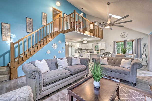 壁爐、電視遊樂器