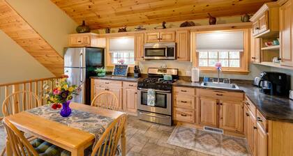 Waterfront Prospect Harbor Cottage: Yard, Fire Pit