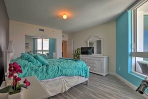 2 bedrooms, iron/ironing board, bed sheets