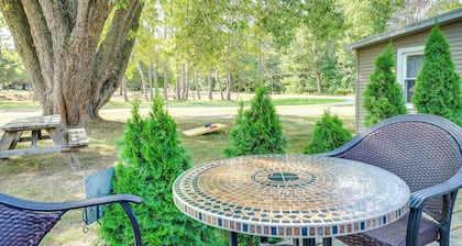 Scenic Ludington Home ~ 1 Mi to Lake Michigan