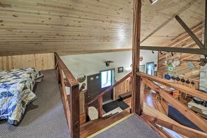 House (2 Bedrooms) | Interior - Waters Edge Retreat w/ Deck on Patoka Lake! (Taswell)