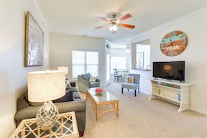 Apartment (2 Bedrooms) | Interior - 4 Mi to Beaches: Luxe Coastal Resort Condo (Lewes)