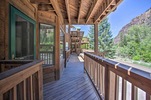 Impressive Ouray Retreat w/ Patio, 1 Mi to Main St