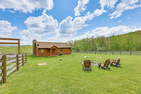 House (3 Bedrooms) | Interior - Fish, Hike, Hunt: Secluded Cabin in Doe Hill! (Doe Hill)