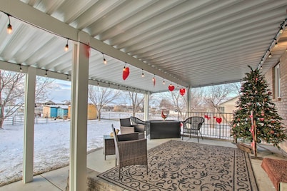 Farr West Apartment on Farm < 25 Mi to Ski Resorts