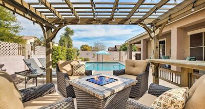 Family Home w/ Pool, BBQ & Fire Pit in Goodyear