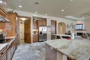 Interior - Home Theatre & Pool: Lake Havasu Retreat (Lake Havasu City)