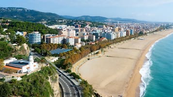 Accommodatie ligt op het strand
