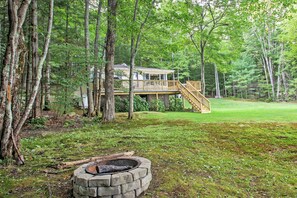 House (2 Bedrooms) | Interior - Scenic Lyman Home on Swan Pond w/ Wraparound Deck! (Alfred)
