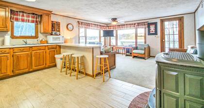 Scenic Lyman Home on Swan Pond w/ Wraparound Deck!