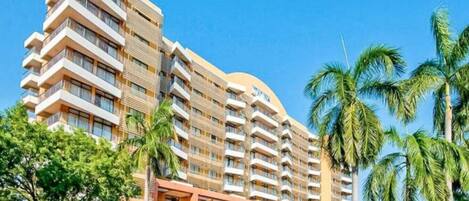 Overnatningsstedets facade