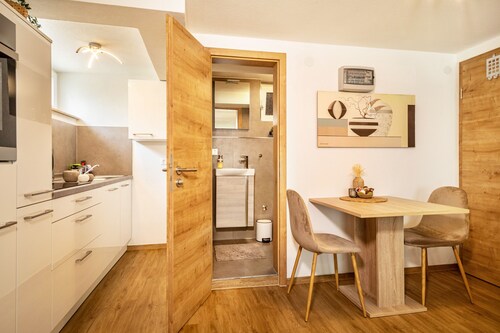 Ferienwohnung 'Am Riedlewald' mit Gemeinschaftsgarten und WLAN