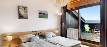 Appartement "Klug" avec vue sur les montagnes, terrasse privée et Wi-Fi