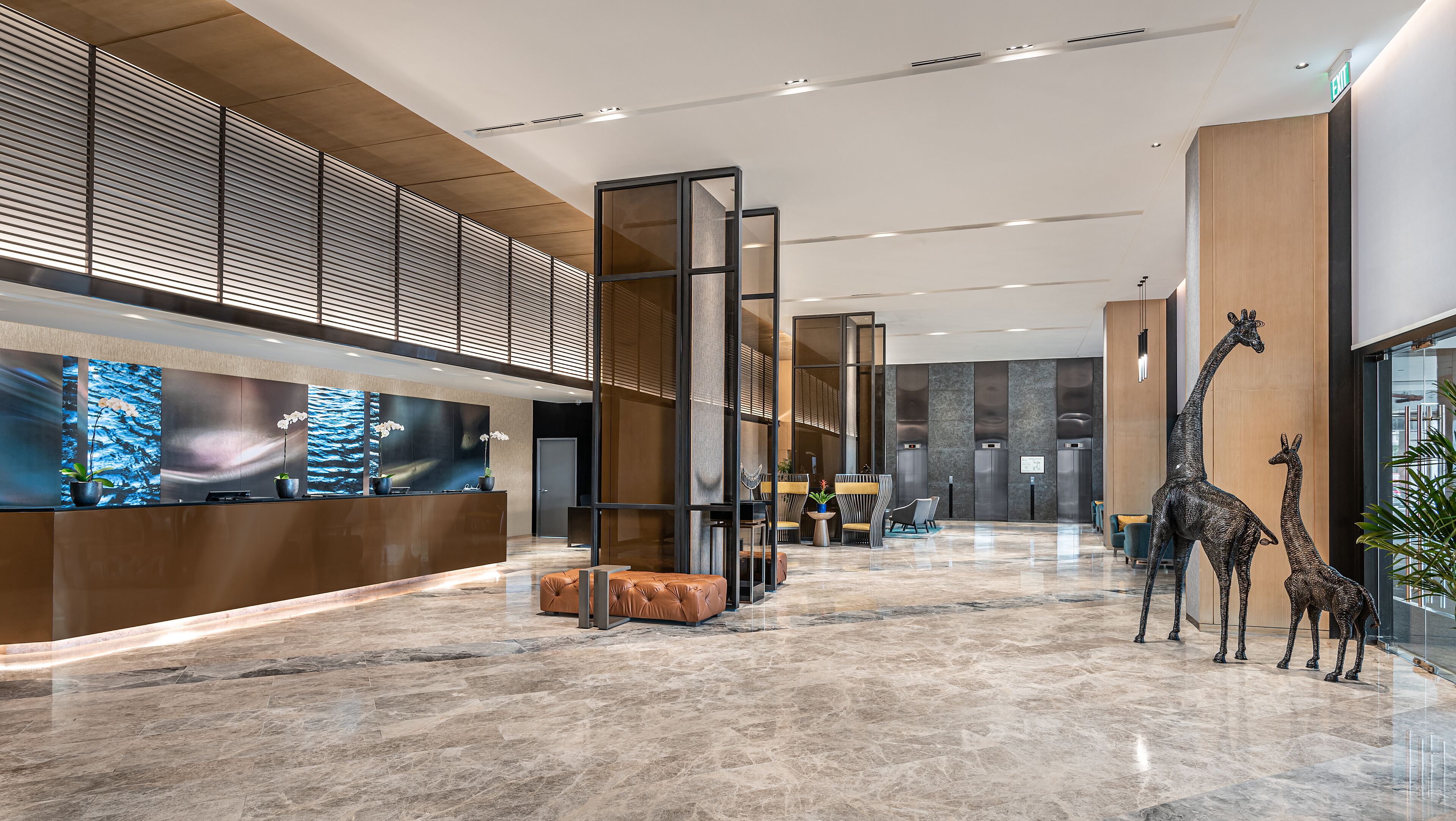 منطقة الاستقبال