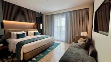 Premium bedding, minibar, in-room safe, individually decorated